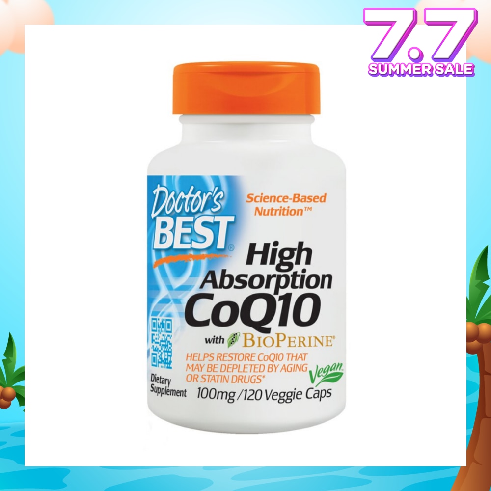 CoQ10 BP 100 mg 120 Capsules