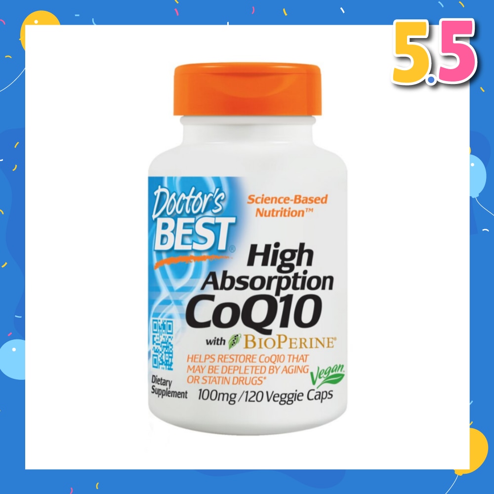 CoQ10 BP 100 mg 120 Capsules