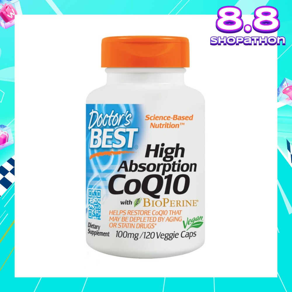 CoQ10 BP 100 mg 120 Capsules