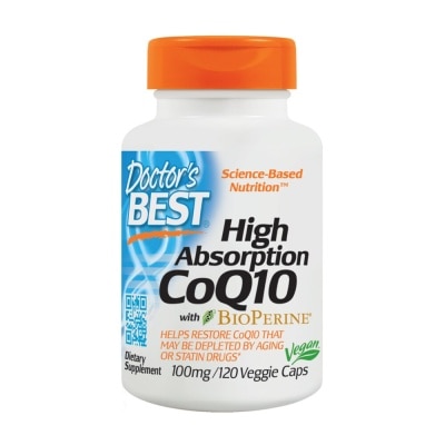 DOCTOR'S BEST CoQ10 BP 100 mg 120 Capsules