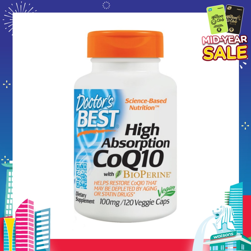 CoQ10 BP 100 mg 120 Capsules