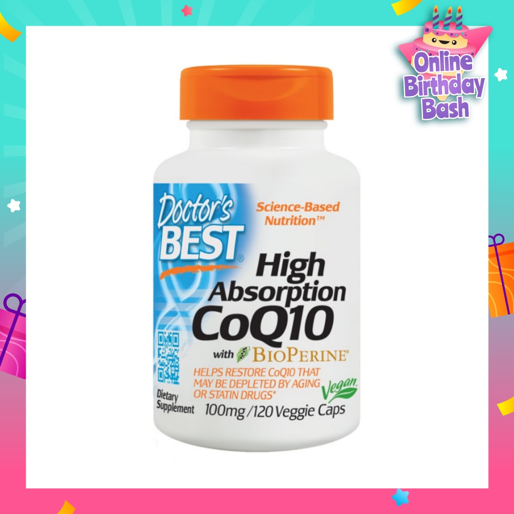 CoQ10 BP 100 mg 120 Capsules