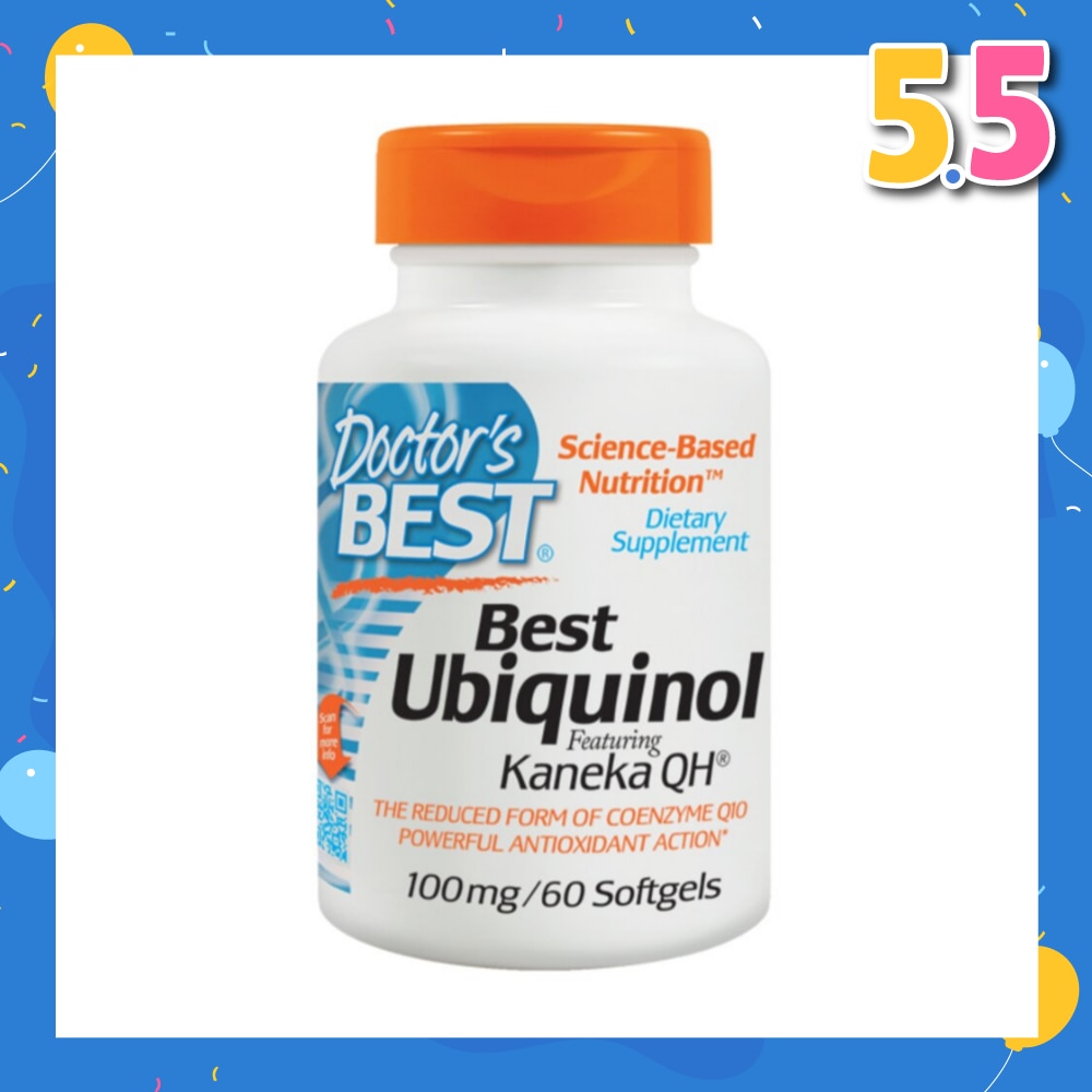 Ubiquinol 100mg 60 Softgels