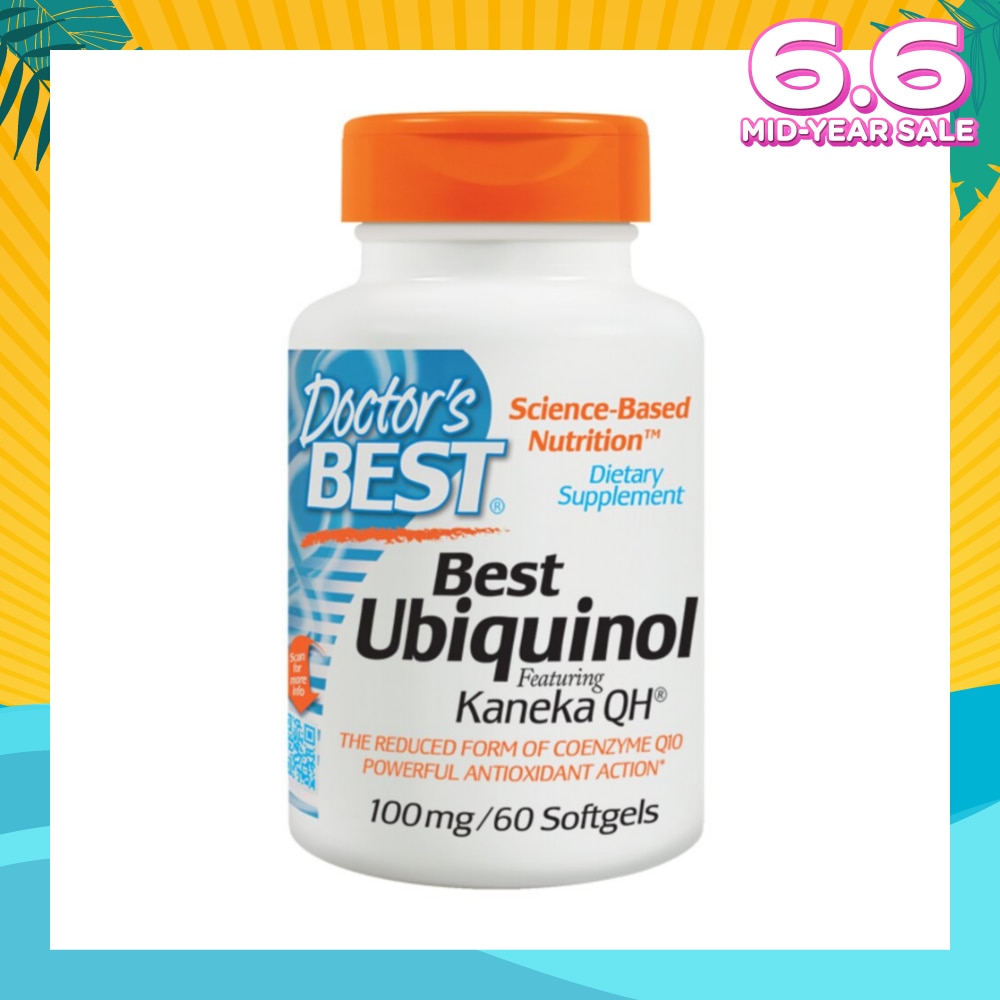 Ubiquinol 100mg 60 Softgels
