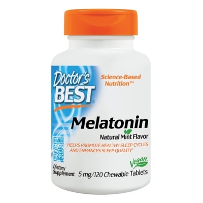 DOCTOR'S BEST Melatonin 5mg 120 Tablets