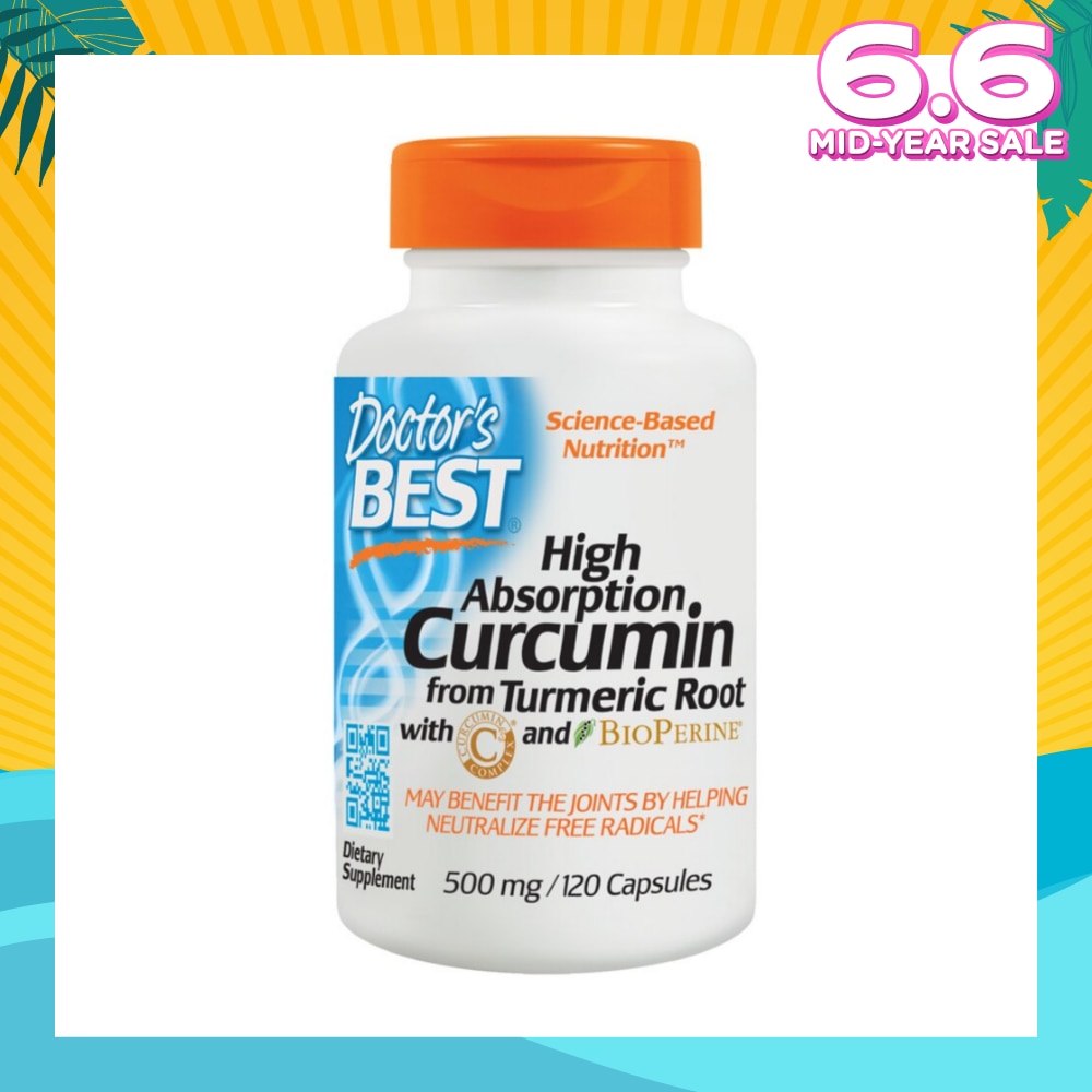 Curcumin C3 500mg 120 Capsules