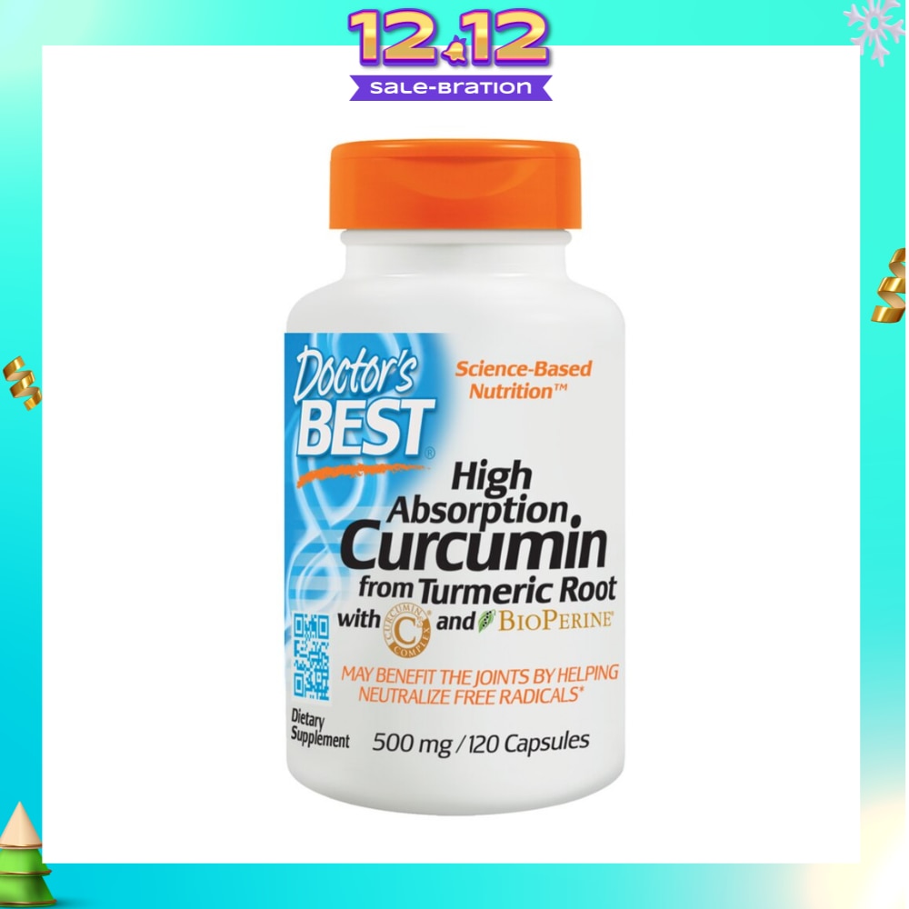 Curcumin C3 500mg 120 Capsules