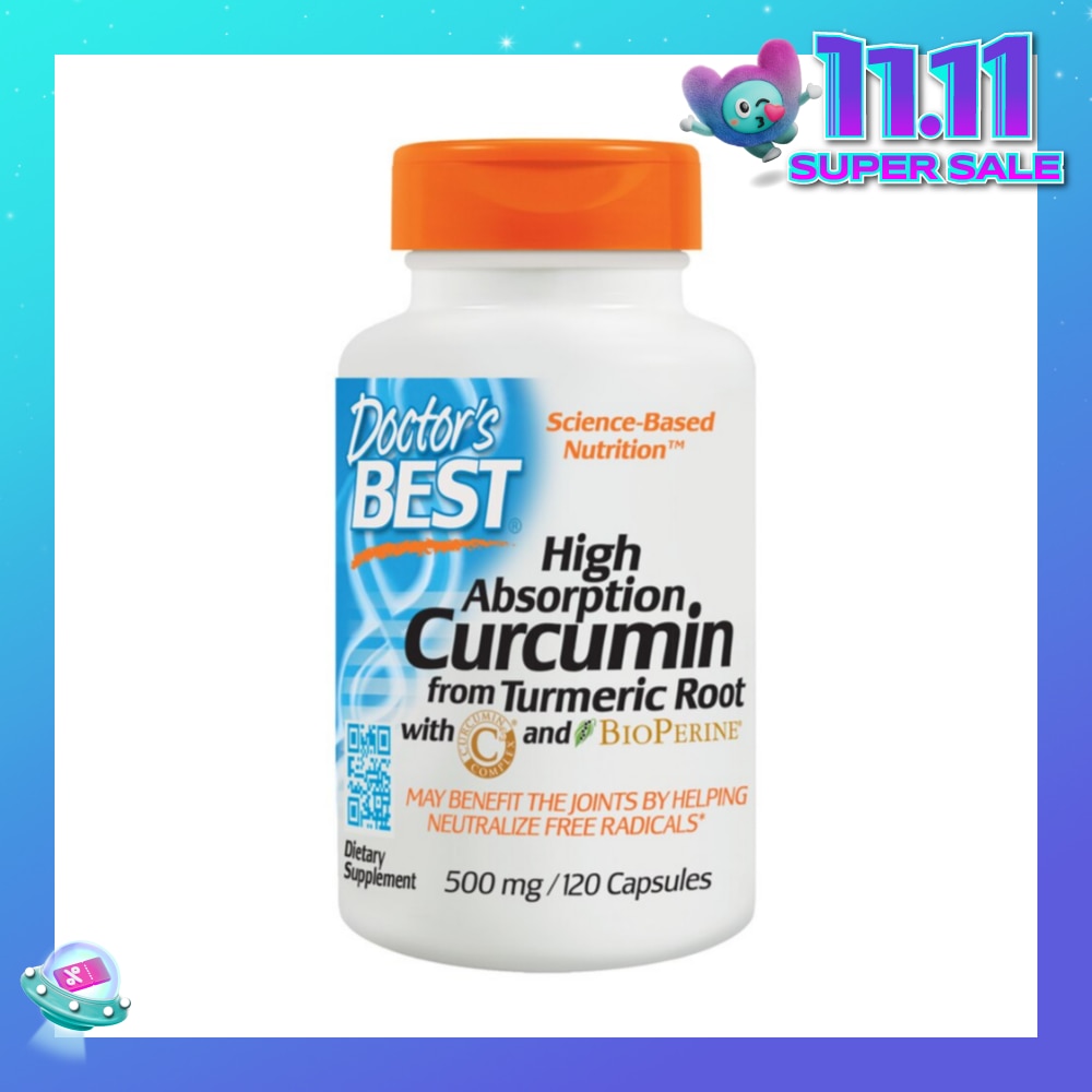 Curcumin C3 500mg 120 Capsules