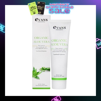 EVANS Organic Aloe Vera Gel 150ml