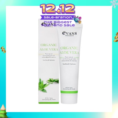 EVANS Organic Aloe Vera Gel 150ml