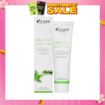 EVANS Organic Aloe Vera Gel 150ml