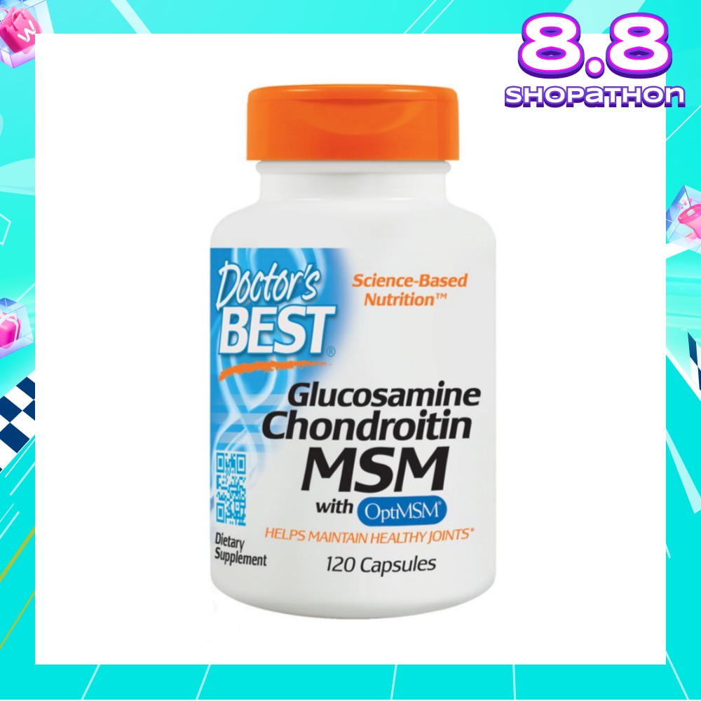 Glucosamine Chondroitin MSM with Optism Capsule (Helps Maintain Healthy Joints) 120s