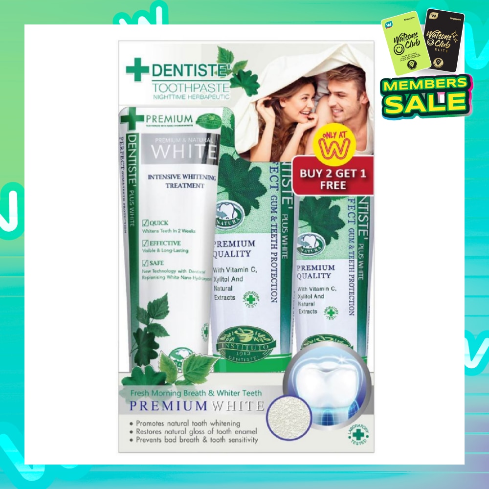 Toothpaste Special Combination Value Pack Whitening 100g + Regular 100g + Regular 60g