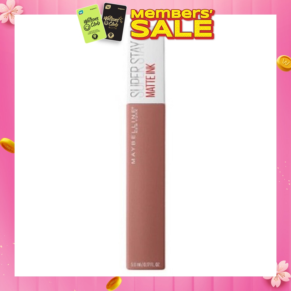 MAYBELLINE Superstay Matte Ink Long Lasting Liquid Lipstick 65 Seductress 5ml