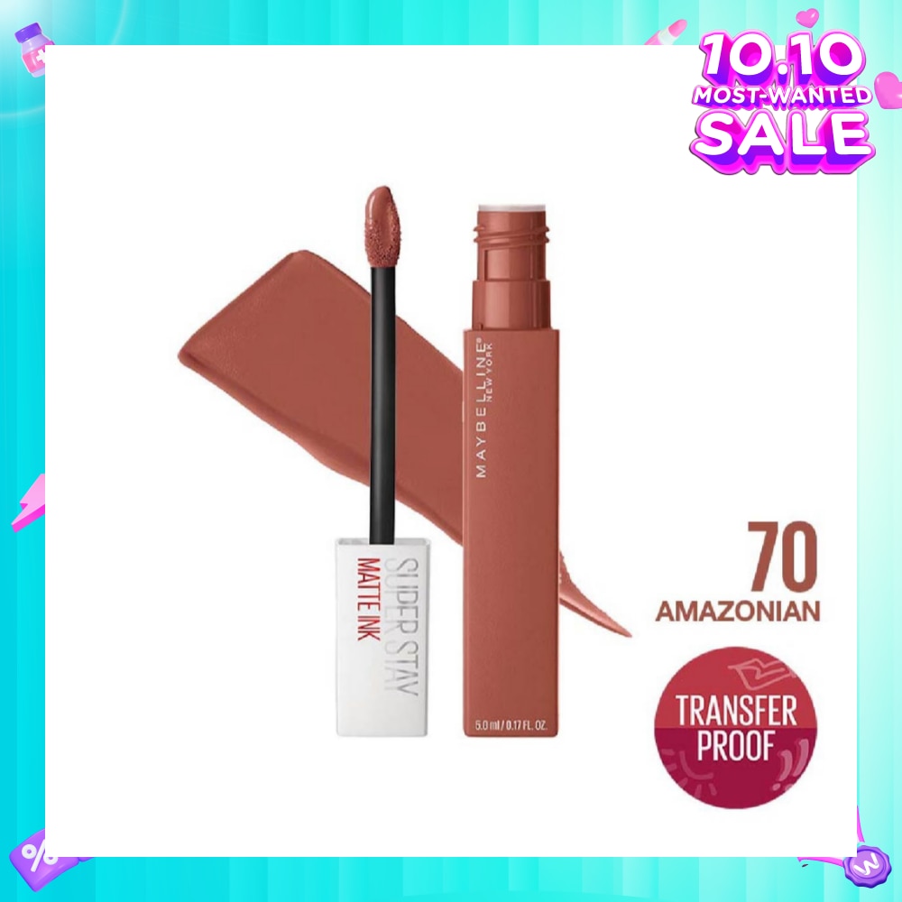 Superstay Matte Ink Long Lasting Liquid Lipstick 70 Amazonian 5ml