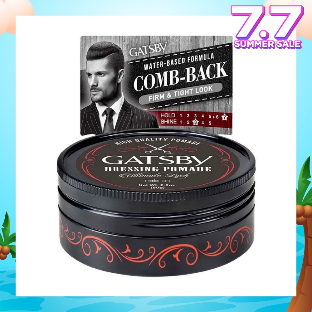 Dressing Pomade Ultimate Lock Hair Styling Wax 80g