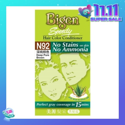 BIGEN SPEEDY No Stains N92 Deep Pure Brown 147.5g