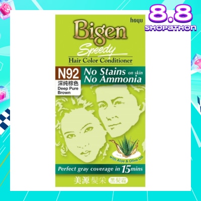 BIGEN SPEEDY No Stains N92 Deep Pure Brown 147.5g