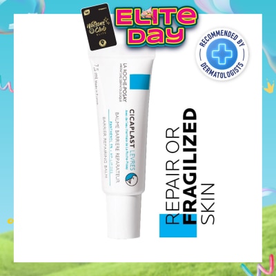 LA ROCHE-POSAY - Cicaplast Lips (Repairing Lip Balm with Panthenol for Dry, Cracked or Chapped Lips) 7.5ml