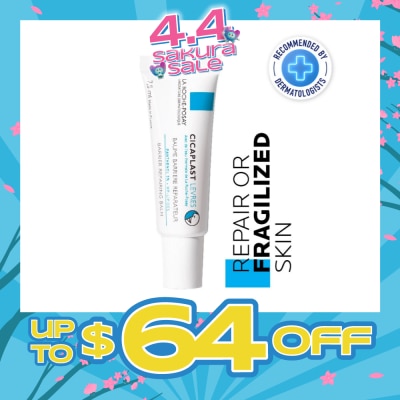 LA ROCHE-POSAY - Cicaplast Lips (Repairing Lip Balm with Panthenol for Dry, Cracked or Chapped Lips) 7.5ml