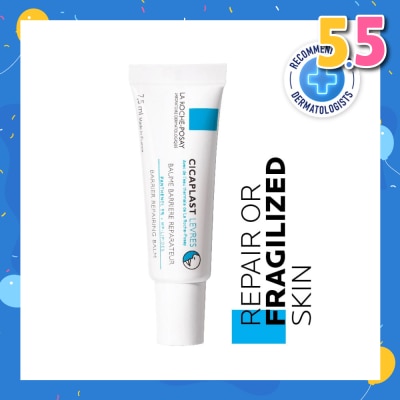 LA ROCHE-POSAY Cicaplast Lips (Repairing Lip Balm with Panthenol for Dry, Cracked or Chapped Lips) 7.5ml