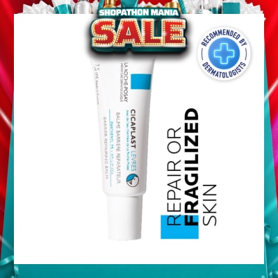 LA ROCHE-POSAY - Cicaplast Lips (Repairing Lip Balm with Panthenol for Dry, Cracked or Chapped Lips) 7.5ml
