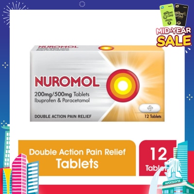 NUROFEN Nuromol Double Action Pain Relief Tablet 12s