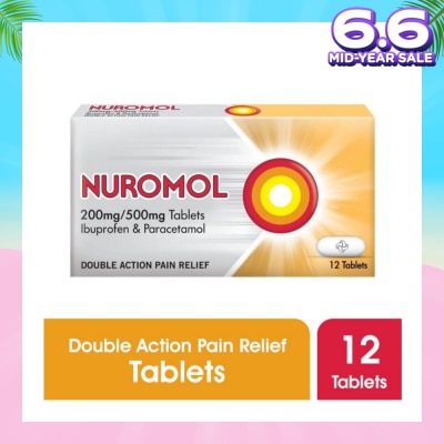 NUROFEN Nuromol Double Action Pain Relief Tablet 12s