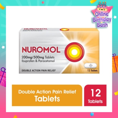 NUROFEN Nuromol Double Action Pain Relief Tablet 12s
