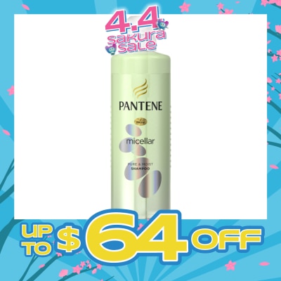 PANTENE - Micellar series Pure & Moist Shampoo 500ml
