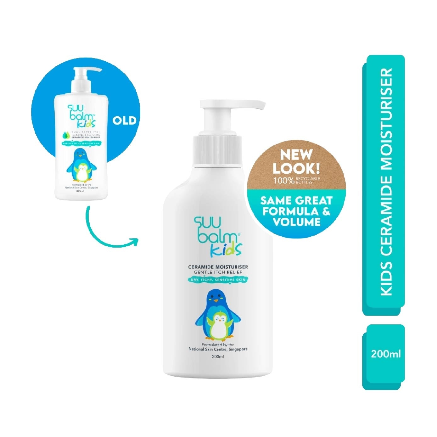 Kids Ceramide Moisturiser (Gentle Itch Relief) 200ml