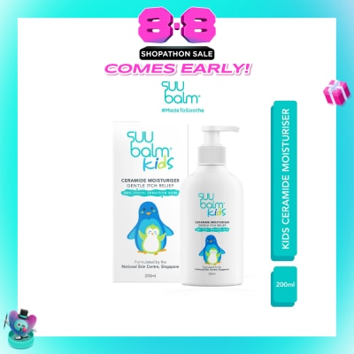 SUU BALM - Kids Ceramide Moisturiser (Gentle Itch Relief) 200ml