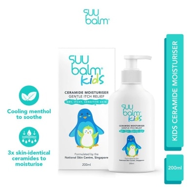 SUU BALM Kids Ceramide Moisturiser (Gentle Itch Relief) 200ml image