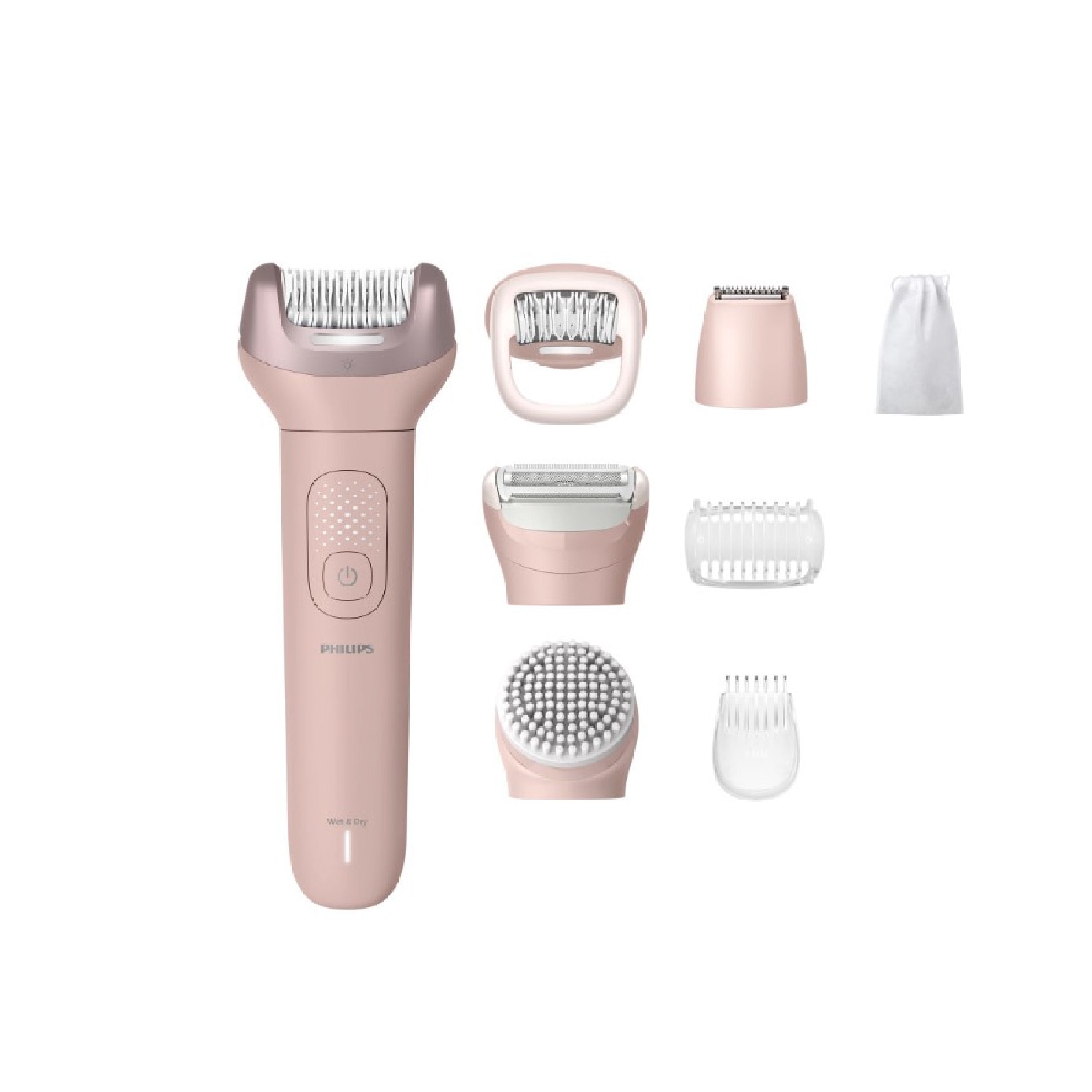 Series 8000 Wet & Dry Epilator Rose Gold #BRE719/00 1s image