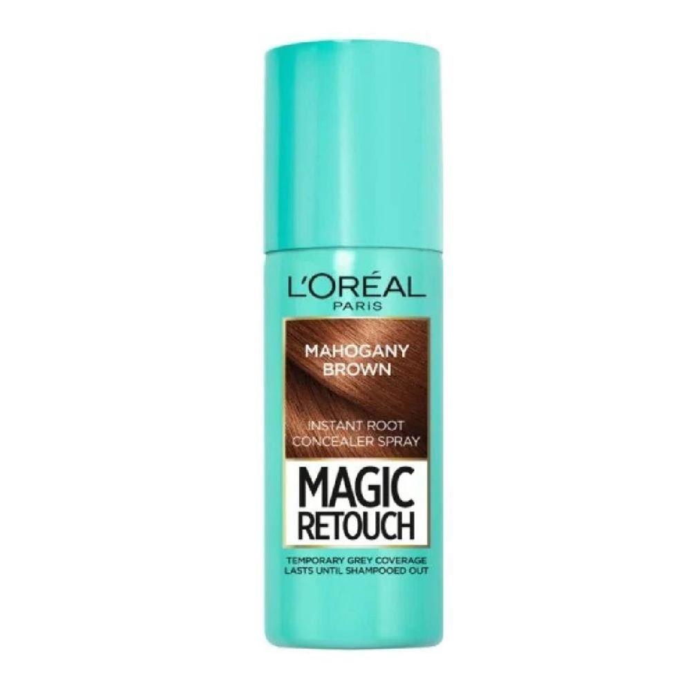 Magic Retouch Mahogany Brown (Cover Grey Roots in 3 Seconds, No Ammonia & Peroxides) 75ml