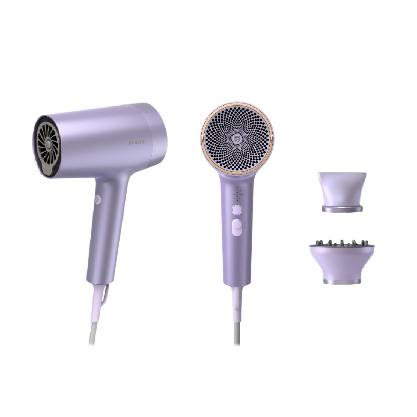 Series 7000 Water Ion Hair Dryer Metallic Lilac #BHD720/13 1s image