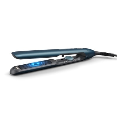 PHILIPS - Series 7000 ThermoShield Hair Straightener Dark Blue #BHS732/00 1s image