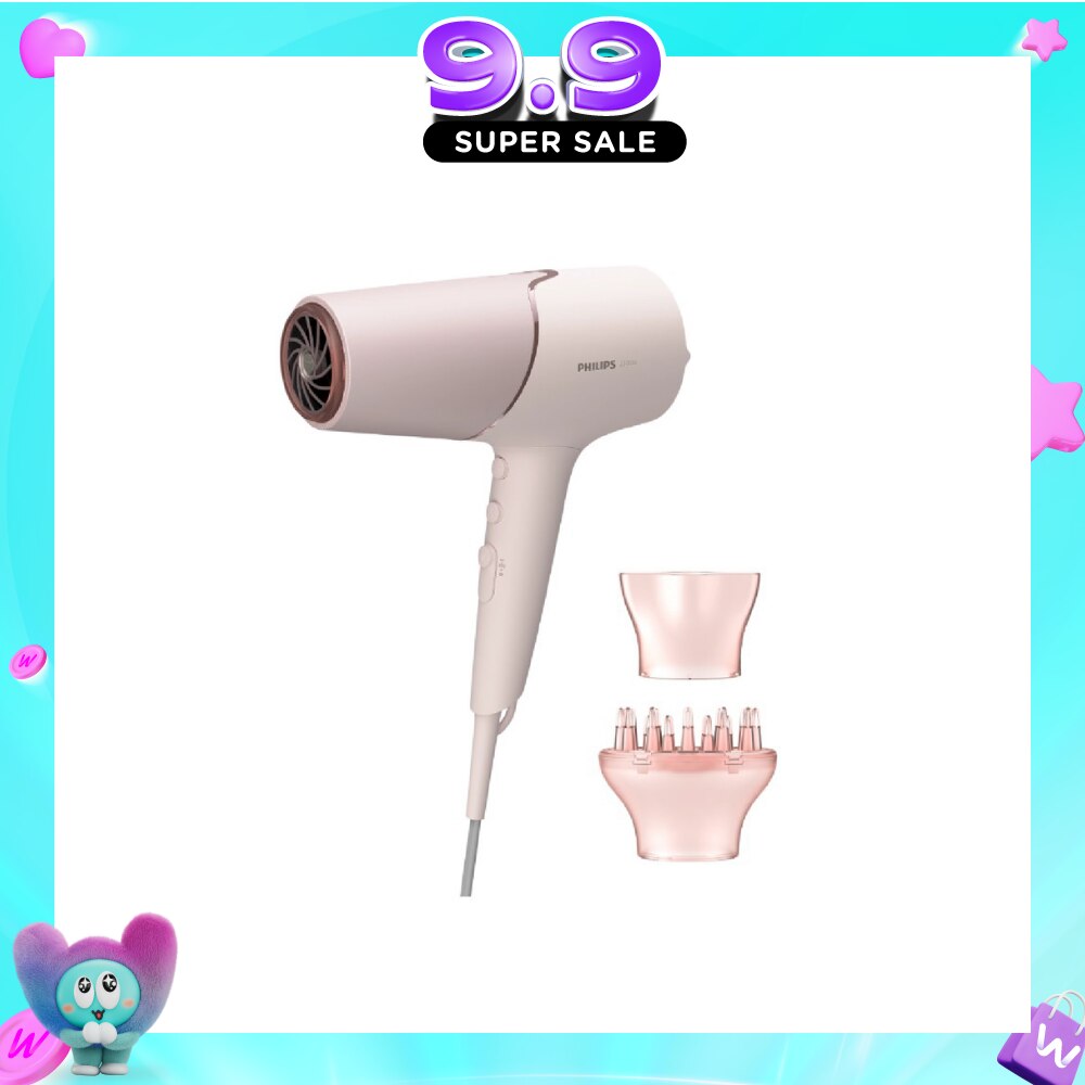 Series 5000 Ionic Hair Dryer 2100W Metallic Peach #BHD530/03 1s image