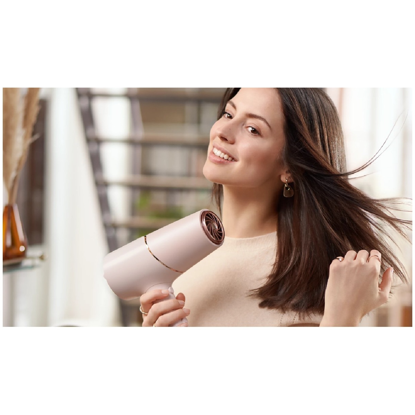 Series 5000 Ionic Hair Dryer 2100W Metallic Peach #BHD530/03 1s image
