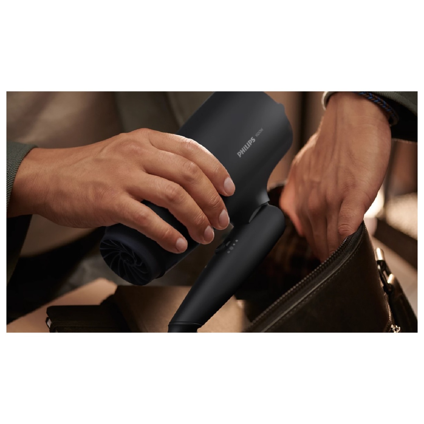 Series 3000 Hair Dryer 1600W Black #BHD308/13 1s image