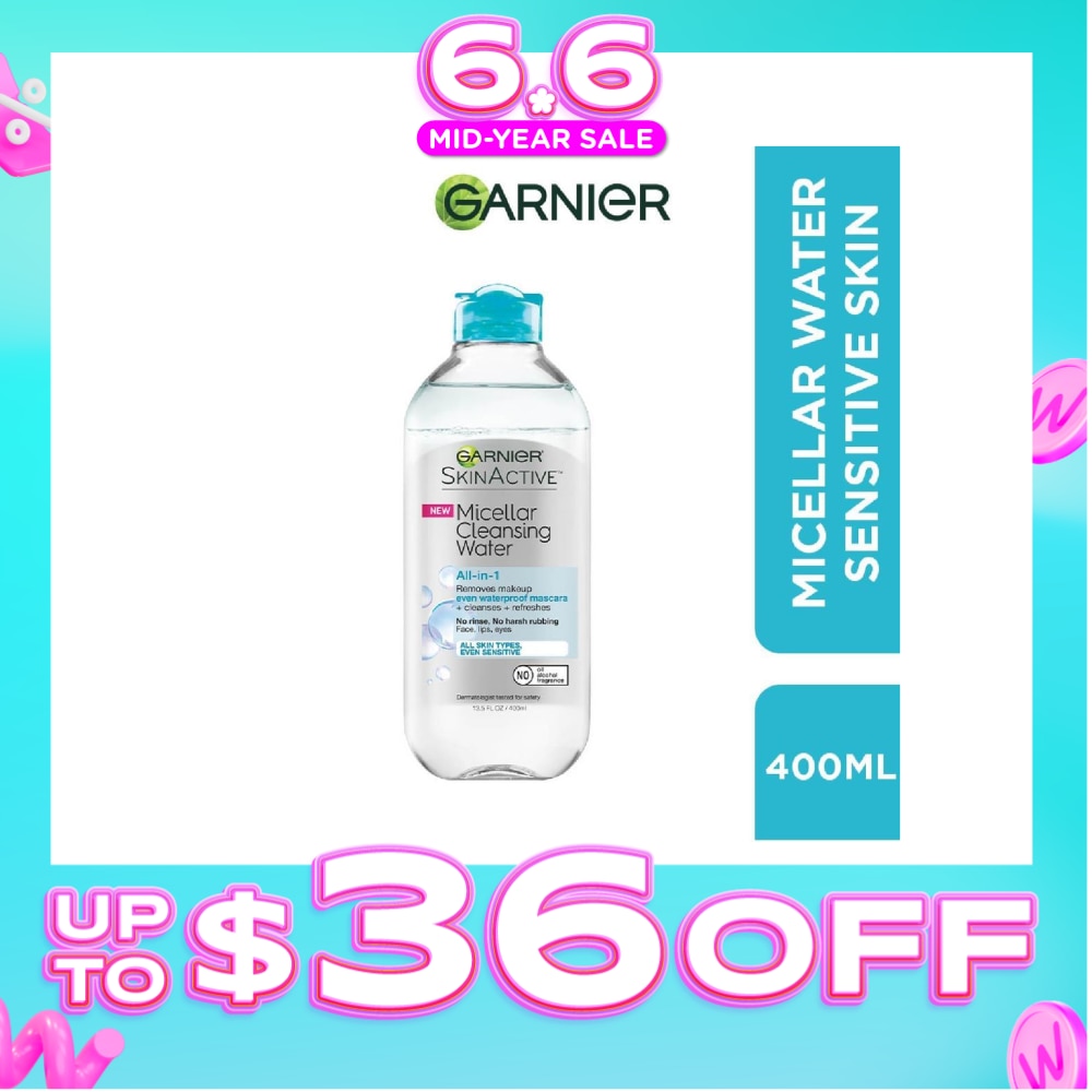 All-in-1 Micellar Bi-phase Cleanser & Makeup Remover (For Waterproof Makeup) 400ml