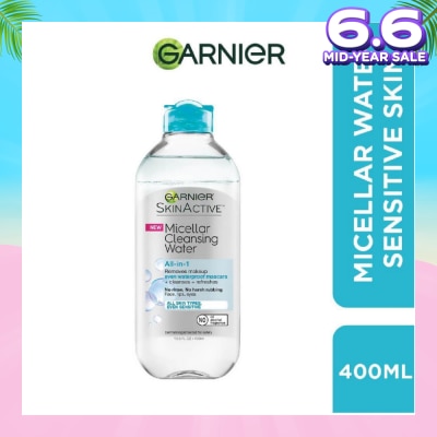 GARNIER All-in-1 Micellar Bi-phase Cleanser & Makeup Remover (For Waterproof Makeup) 400ml