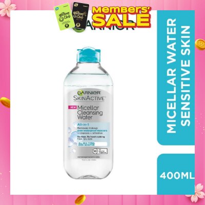 GARNIER All-in-1 Micellar Bi-phase Cleanser & Makeup Remover (For Waterproof Makeup) 400ml