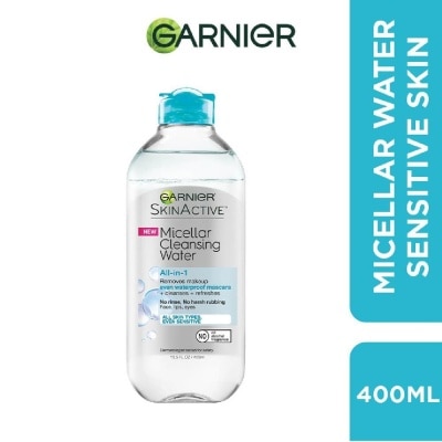 GARNIER All-in-1 Micellar Bi-phase Cleanser & Makeup Remover (For Waterproof Makeup) 400ml