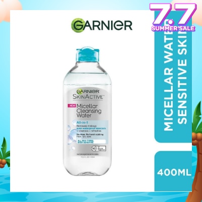 GARNIER All-in-1 Micellar Bi-phase Cleanser & Makeup Remover (For Waterproof Makeup) 400ml