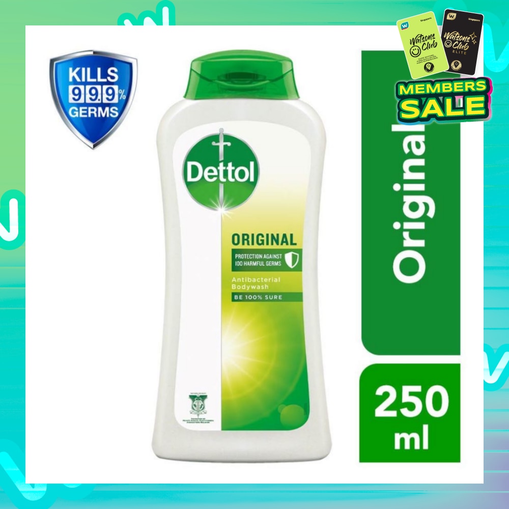 Dettol Original Antibacterial Body Wash Pine Fragrance 250g