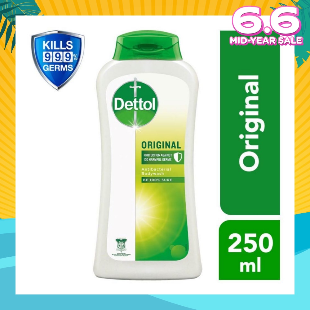 Dettol Original Antibacterial Body Wash Pine Fragrance 250g