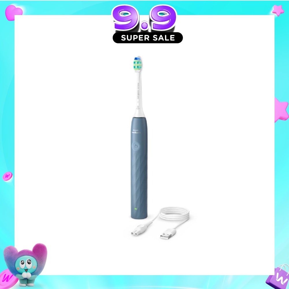 Sonicare Series 1000 Electric Toothbrush Blue #HX3901/03 1s image
