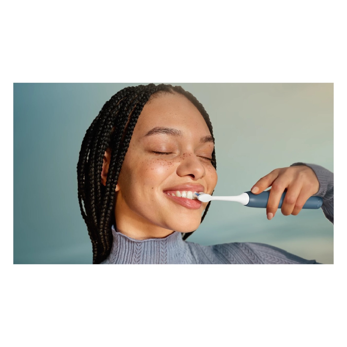 Sonicare Series 4100 Electric Toothbrush Ocean Blue image