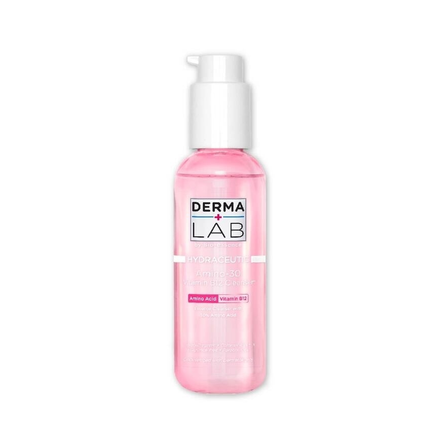 Hydraceutic Amino-30 Vitamin B12 Cleanser (Delicate & Soft Bubbles Thoroughly Remove Impurities + Traces of Makeup & Sunscreen) 130ml